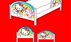 Hello Kitty Rainbow Bed