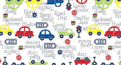 Car Print with Words